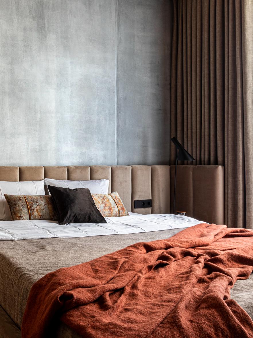terracotta bedroom
