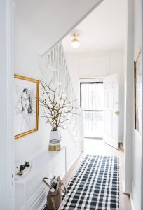 white hallway