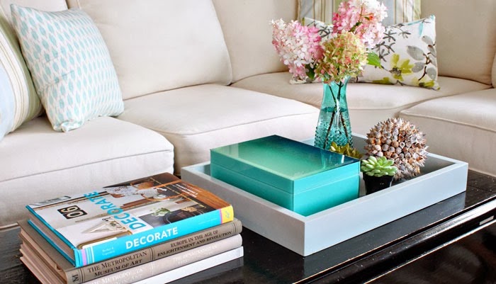 how to style a coffee table